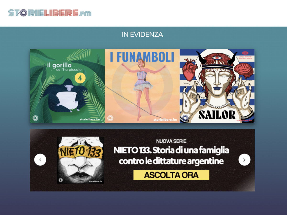 Immagine di Storielibere.fm | Sito Web | ERAZERO