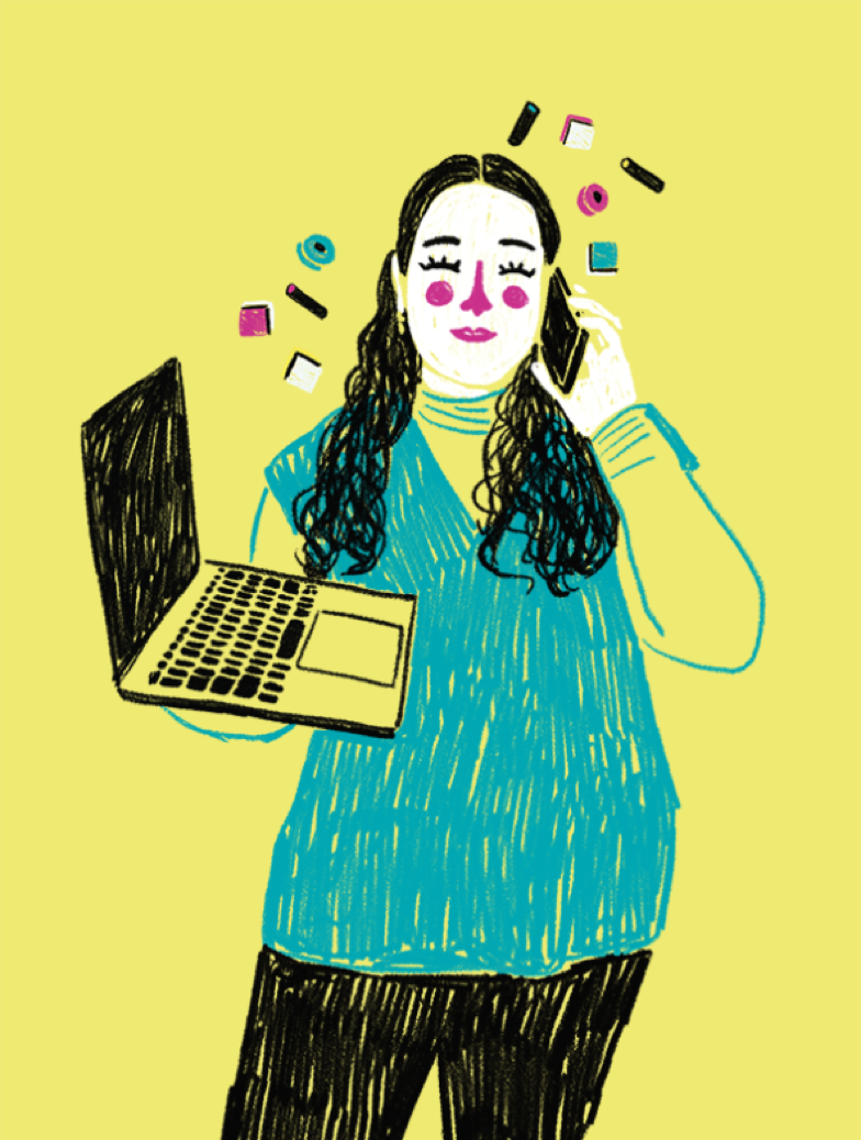 A cute portrait of Alice Ongaro