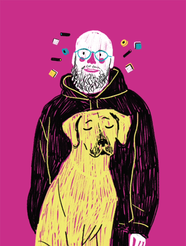 A cute portrait of Ivan Lo Giusto