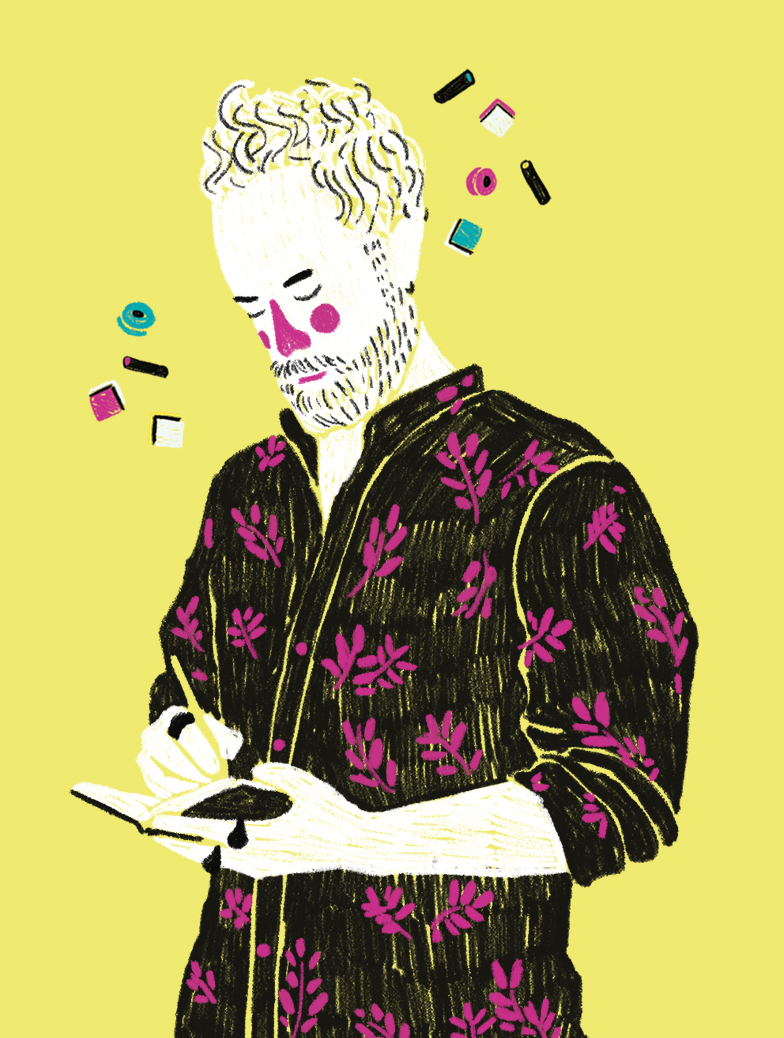 A cute portrait of Rinaldo Salino