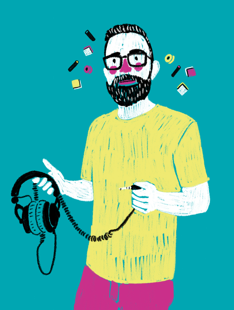 A cute portrait of Giuseppe Catalano