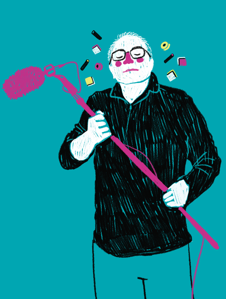 A cute portrait of Gianfranco Zorzi